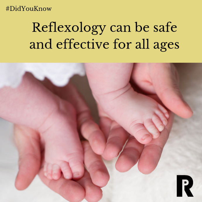 Benefits of reflexology for Babies and Children