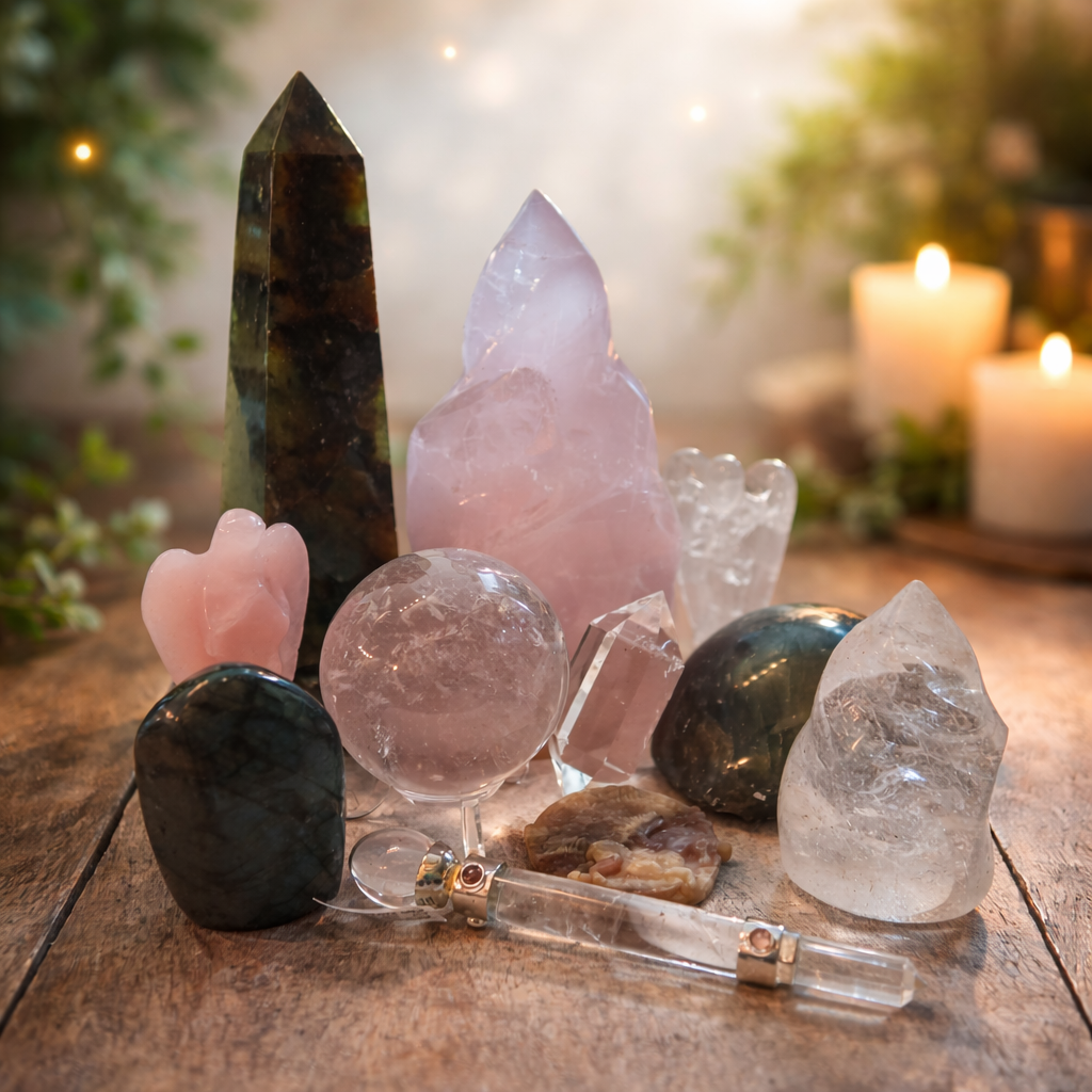 🌑 5 Crystals to Support You During the New Moon