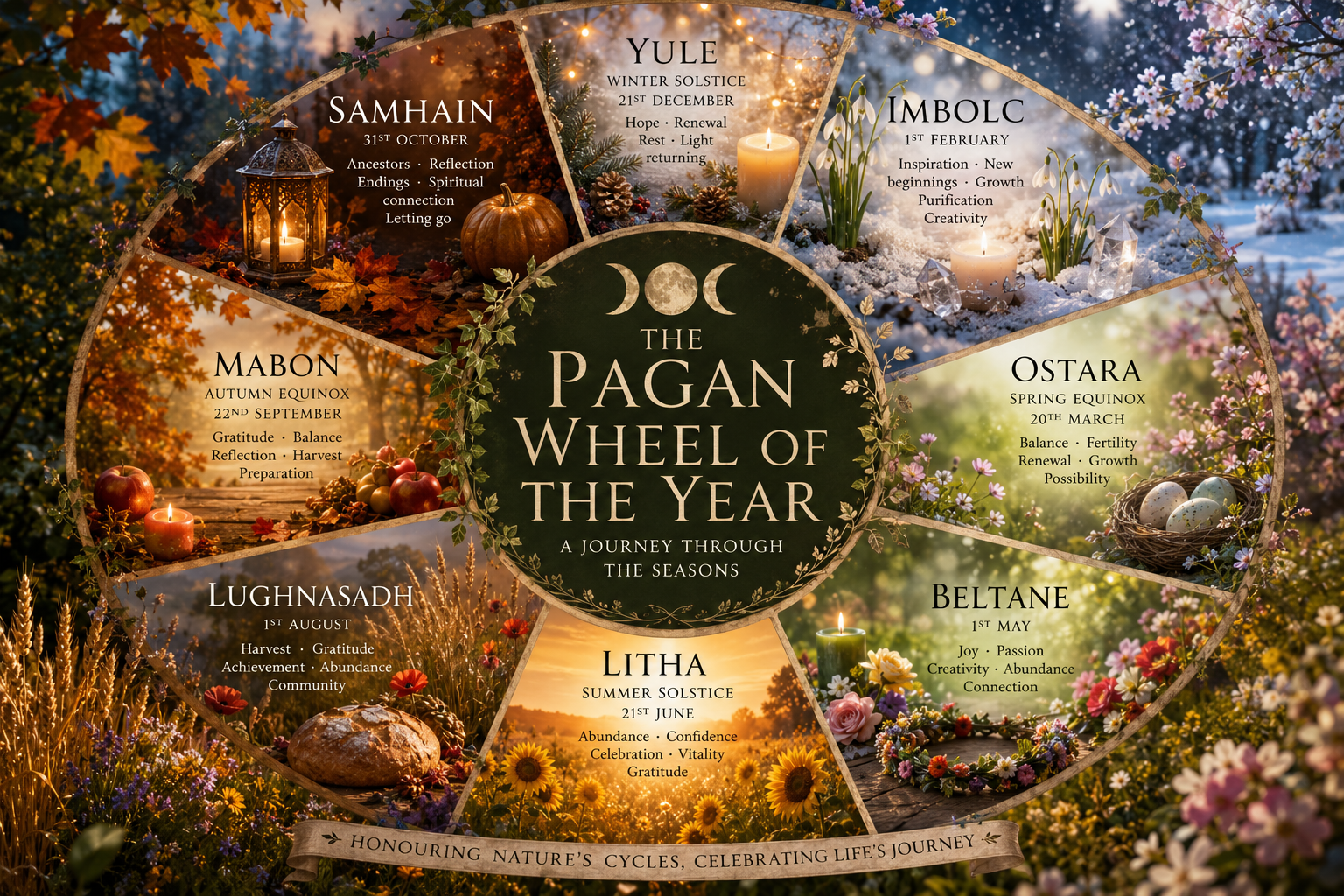 The Pagan Wheel of the Year
