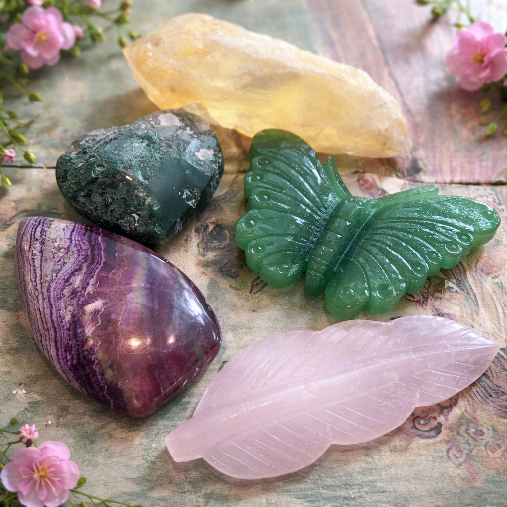 🌸 Spring Awakening: Crystals for the Equinox & A Gentle New Beginning
