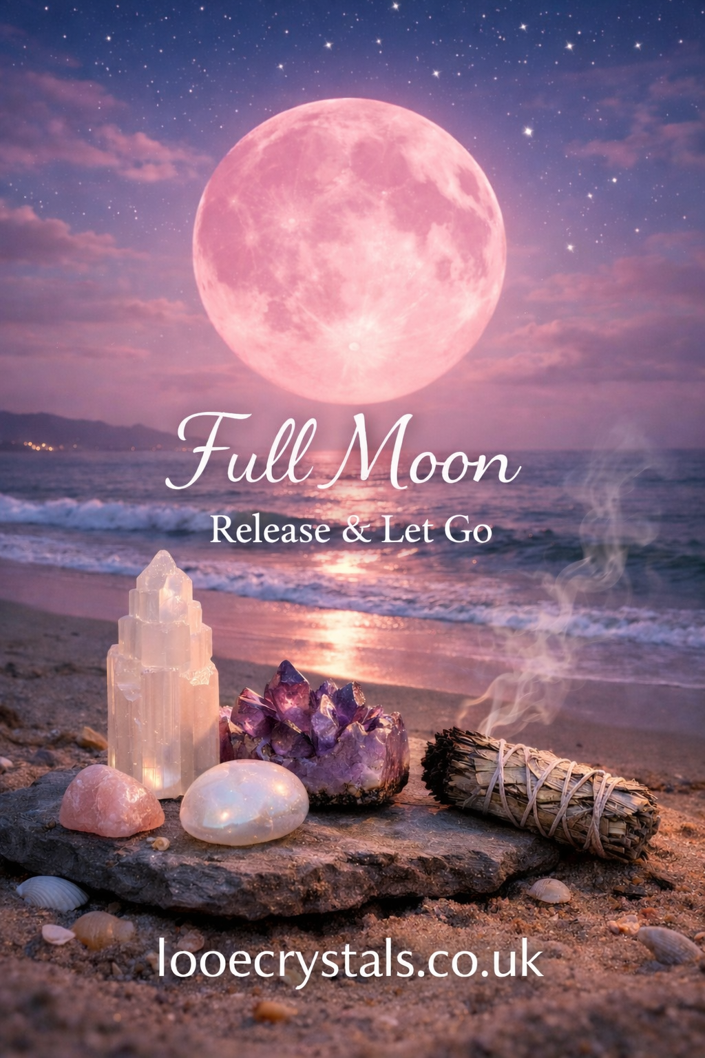 🌕 Full Moon Ritual: Release, Let Go & Create Space for What’s Next