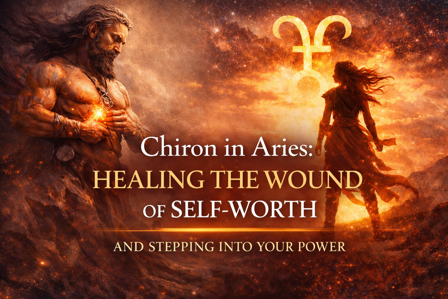 Chiron in Aries: The Wound That Teaches You to Rise