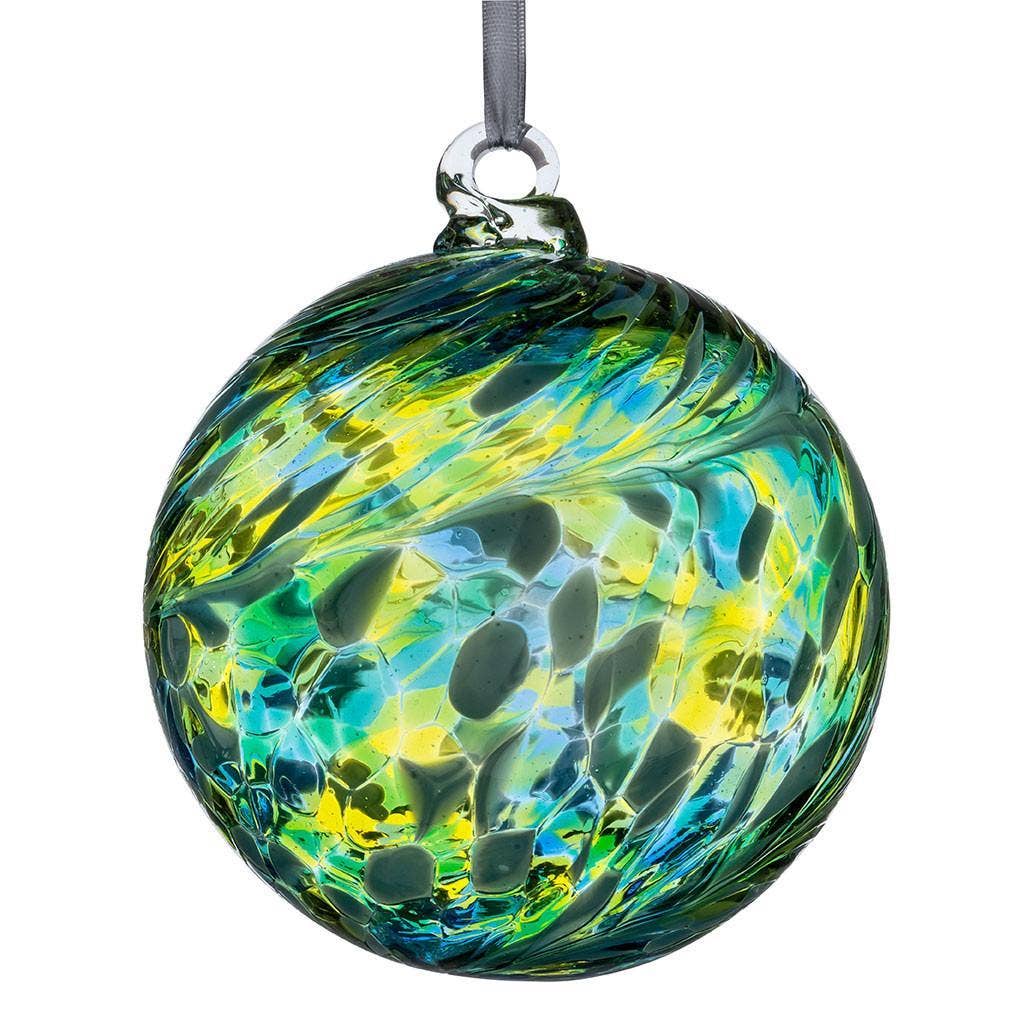 8cm Friendship Ball - Green & Blue