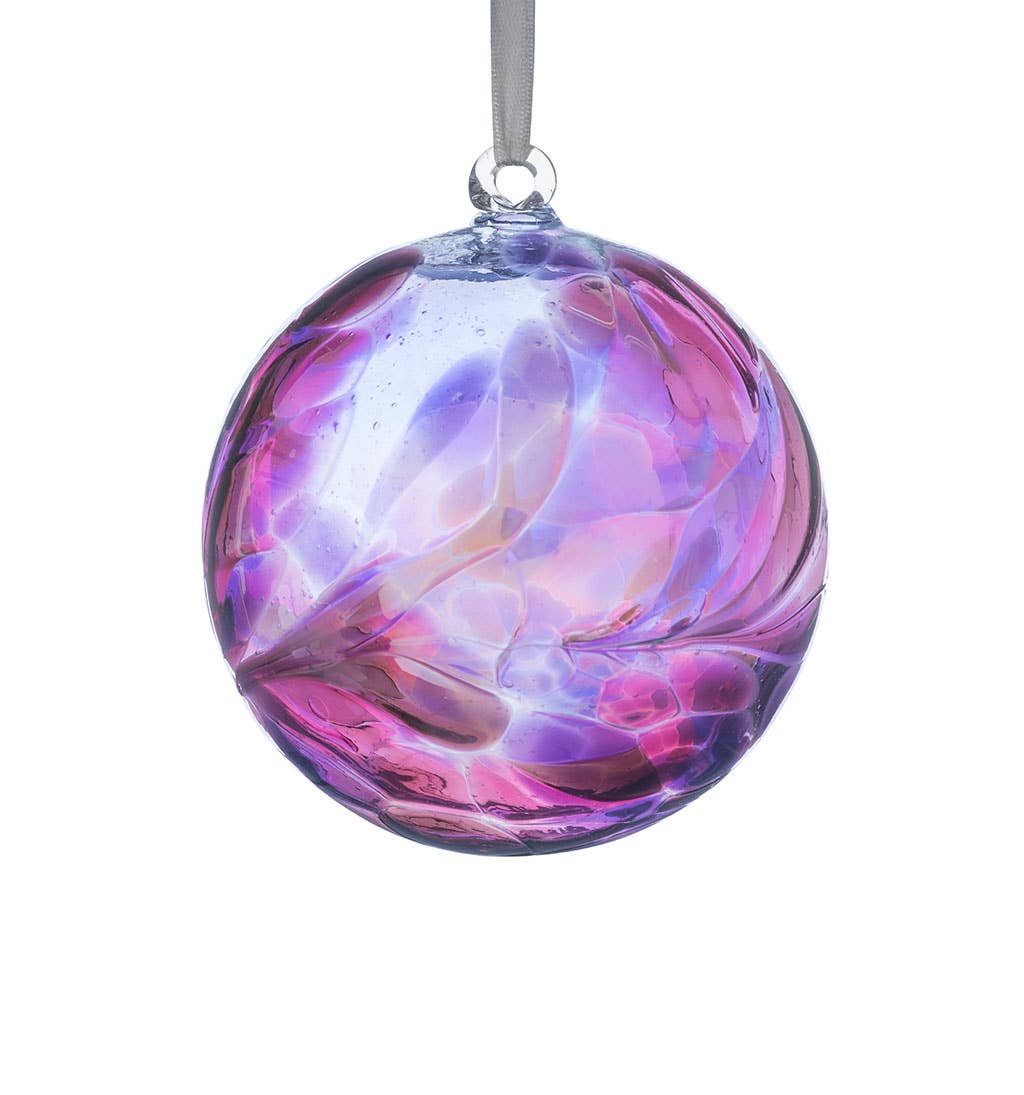 10cm Angel Orb - Jeremiel / Amethyst