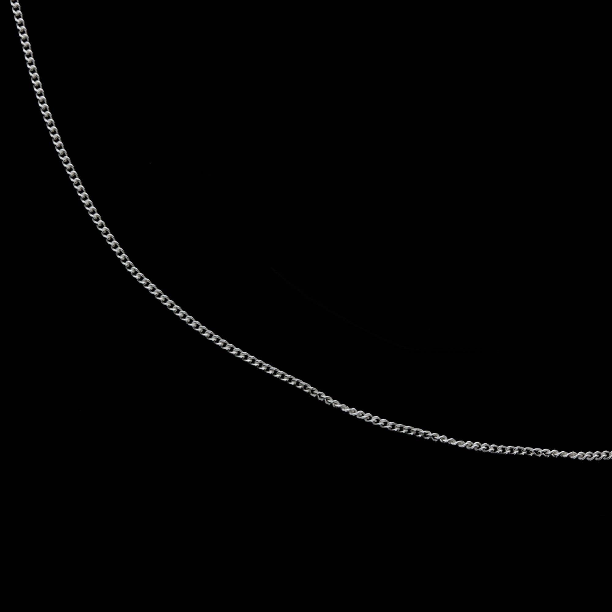 Made in Italy - 925 Sterling Silver Delicate Curbs - GCH005: 14 inch - 35.5 cm