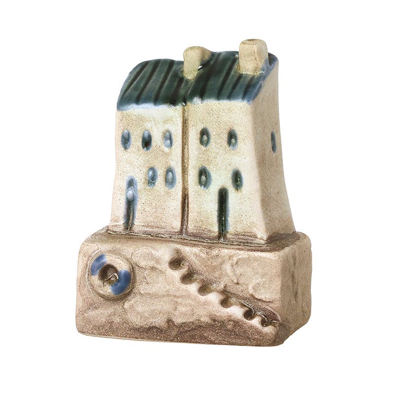 CERAMIC HARBOR COTTAGE ORNAMENT