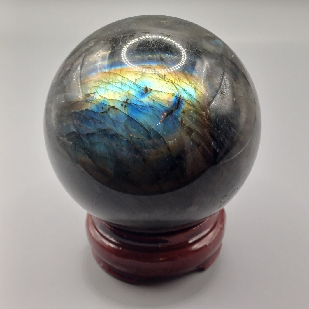 Labradorite sphere
