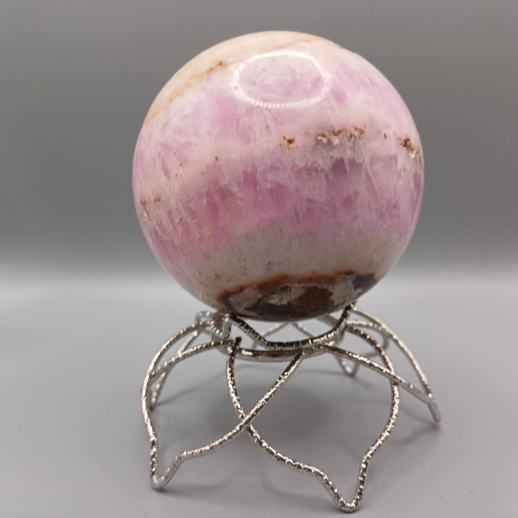 Pink Aragonite Sphere