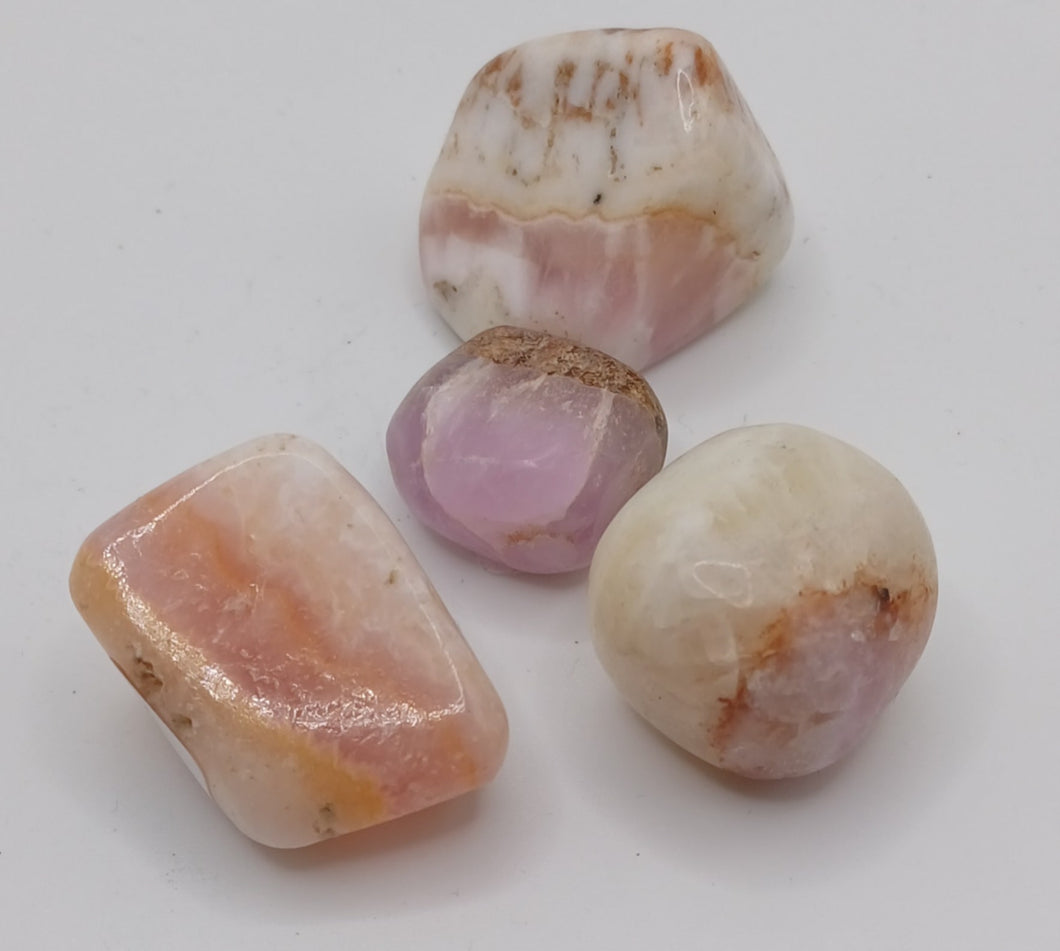 Pink Aragonite Tumble stone