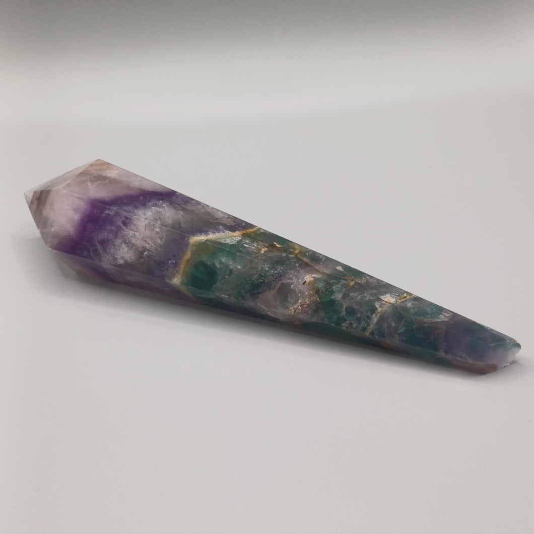 Rainbow Fluorite wand