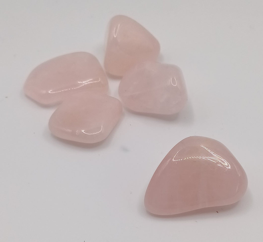 Rose Quartz Smooth Tumbled Stones