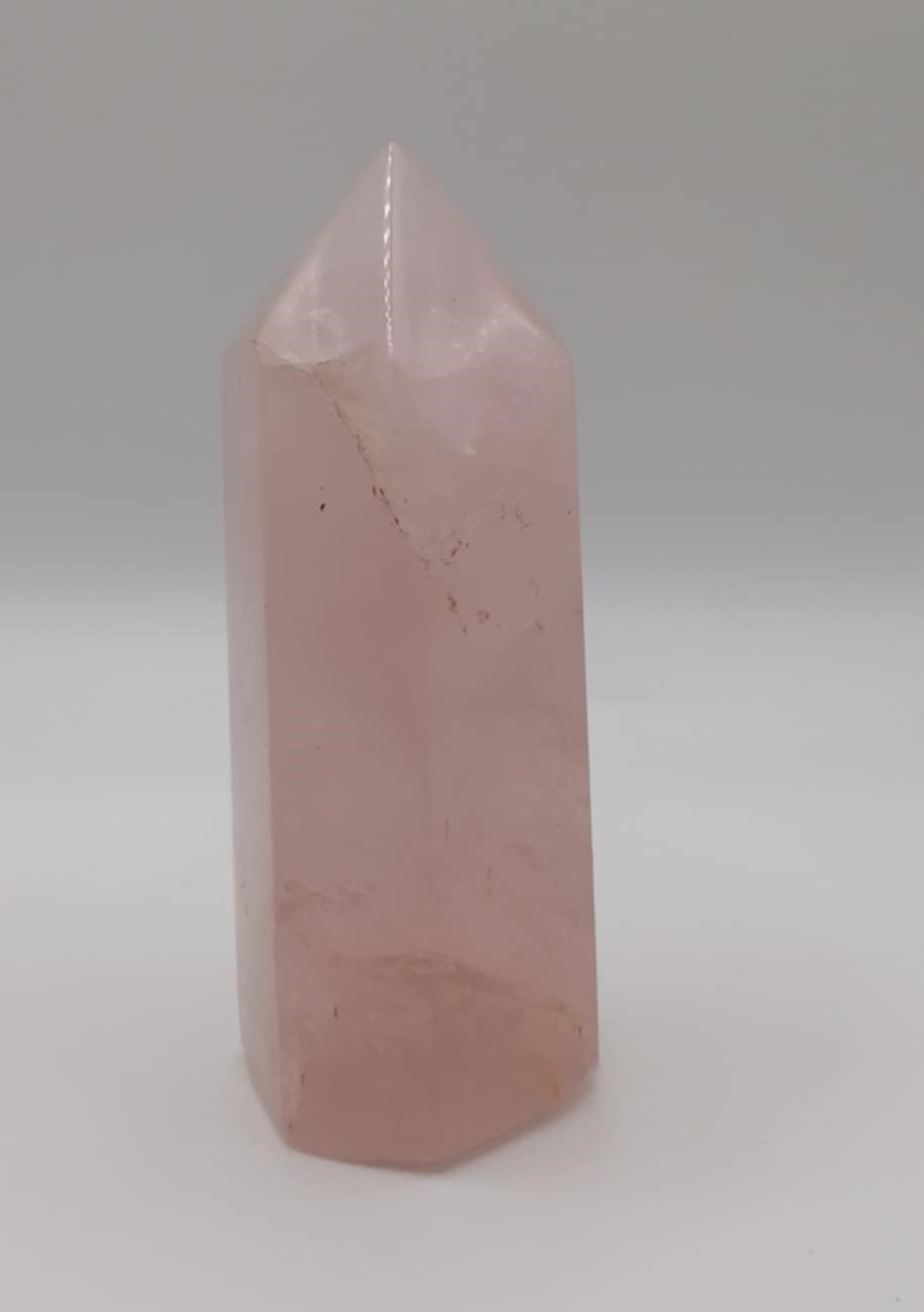 Rose Quartz Tower 10cm