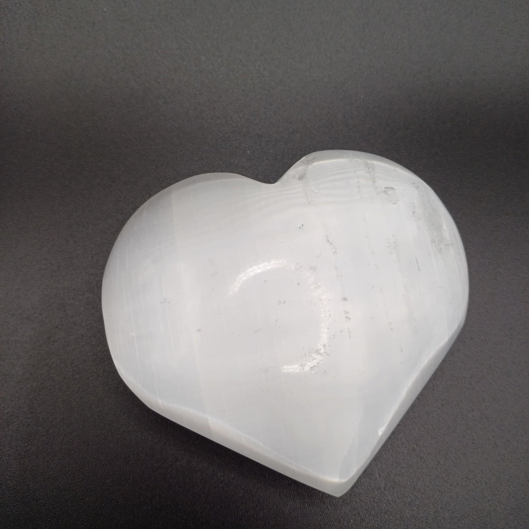 Selenite Heart