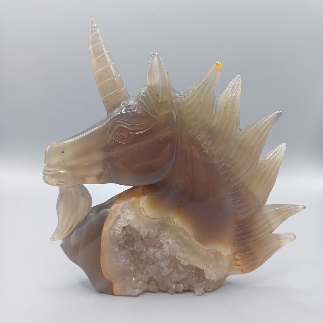 Natural Agate Unicorn