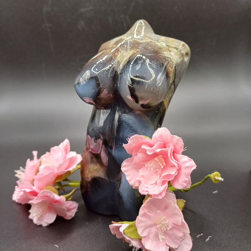 Volcanic Agate Naked Female