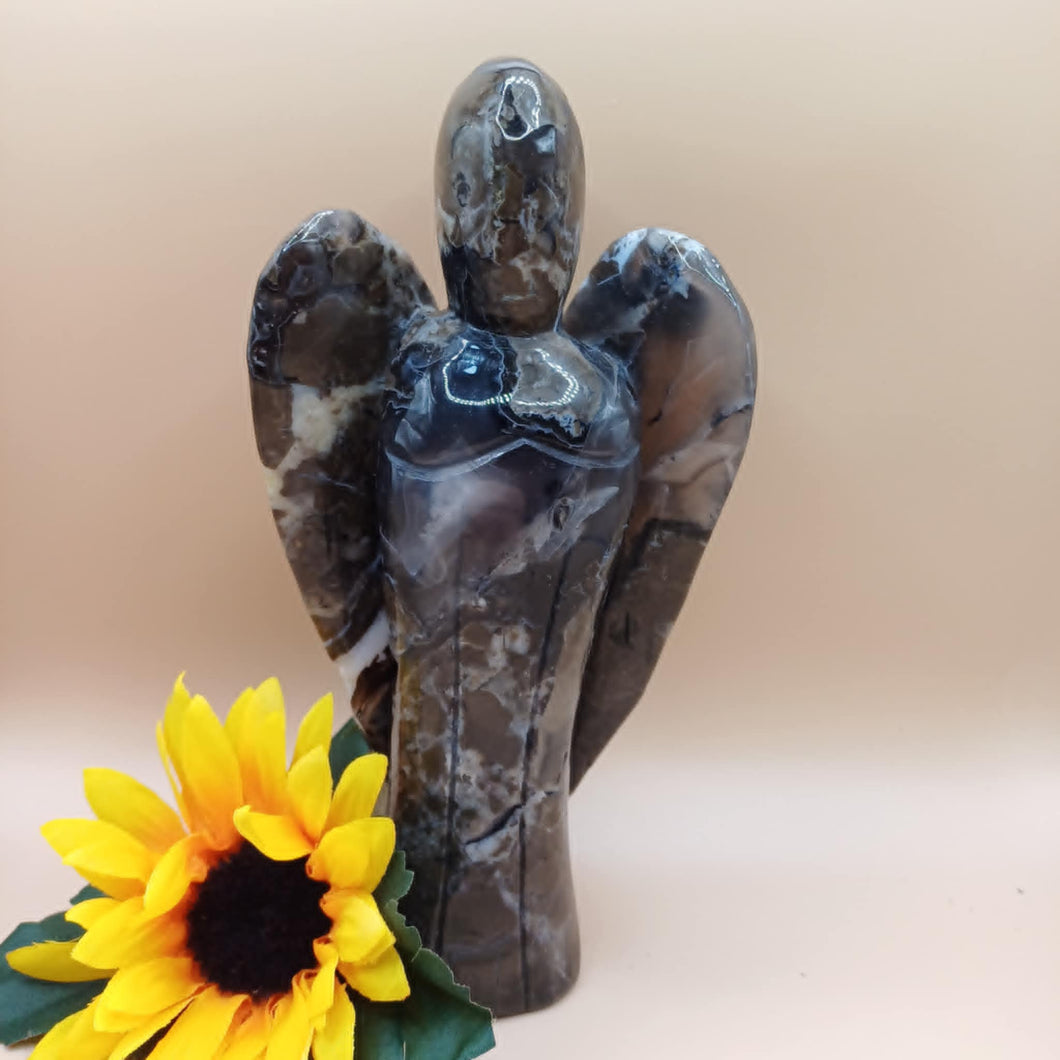 Volcanic Agate Angel