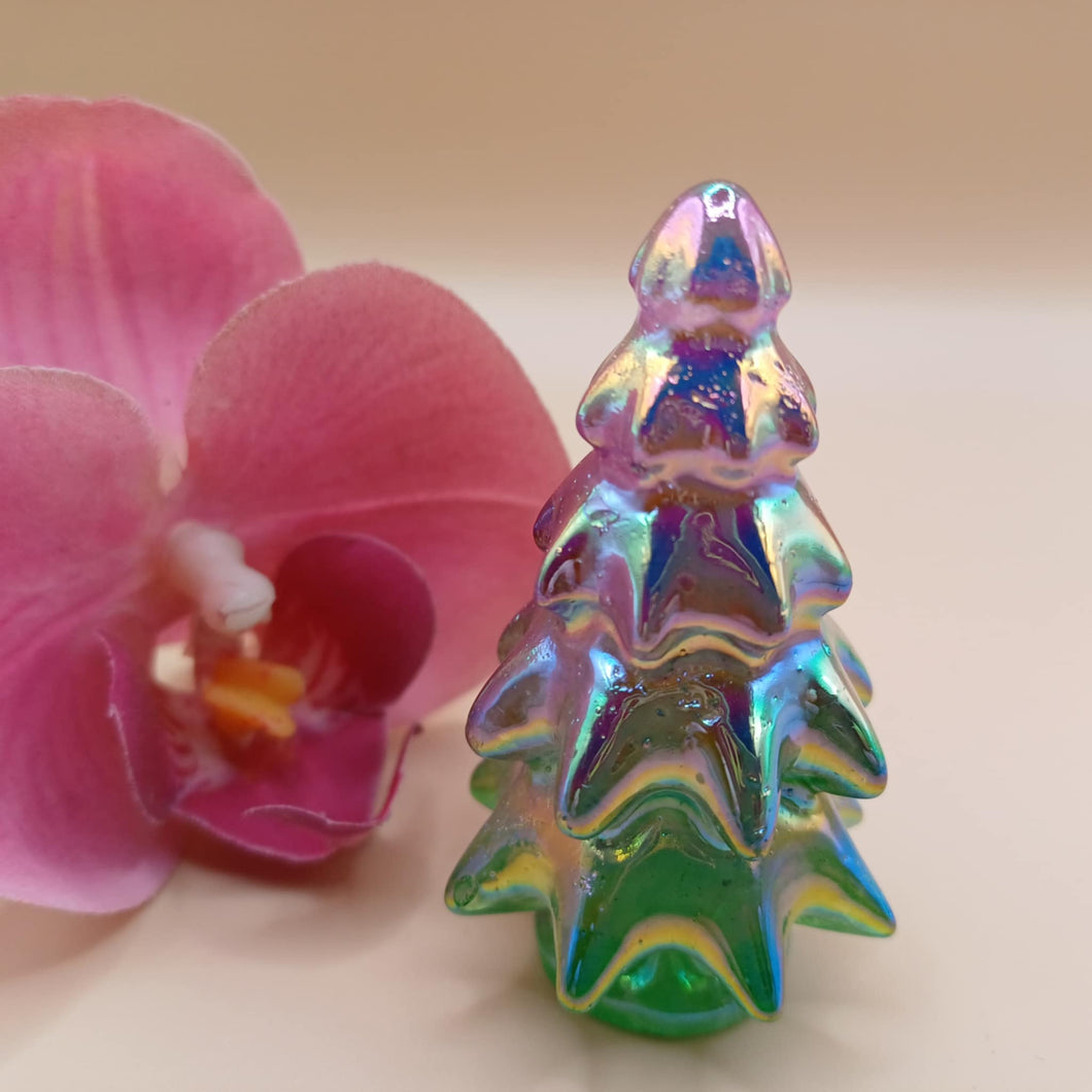 Rainbow Fluorite Christmas Trees