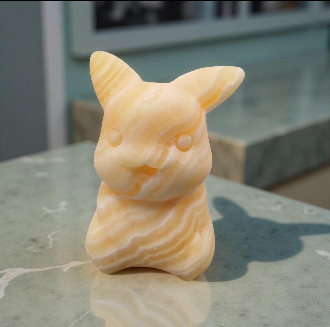 Pikachu Orange Calcite