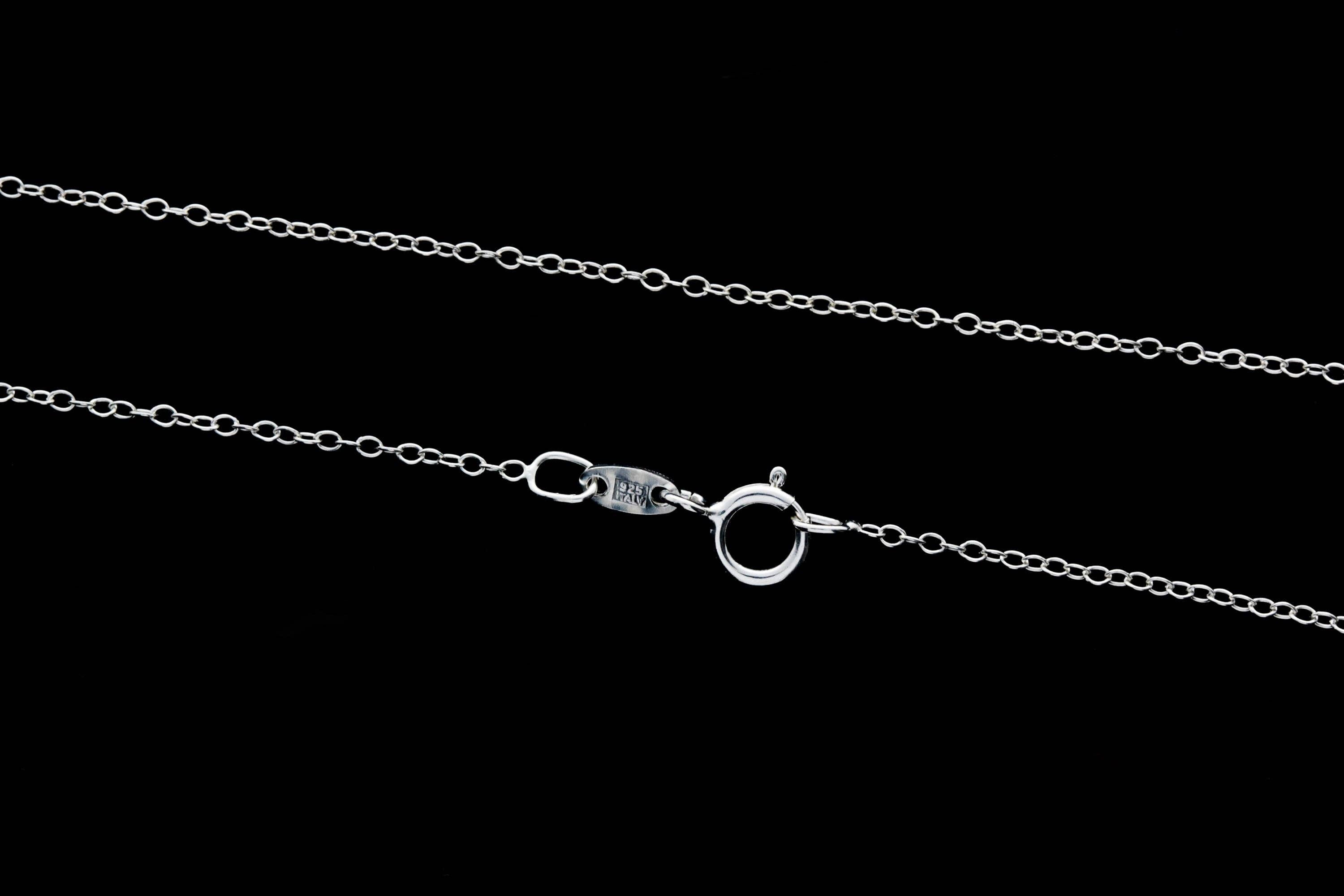 Made in Italy - 925 Sterling Silver Delicate Cable Trace Chain - GCH008: 16 inch - 41 cm