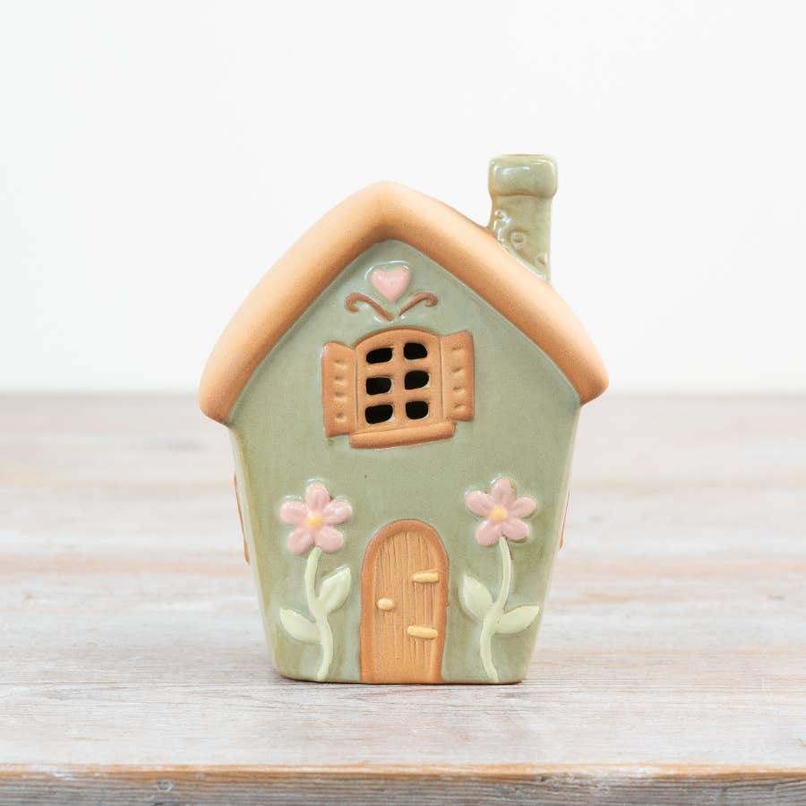 Tealight Fairy House, 13.7cm