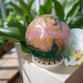 Rhodonite Sphere