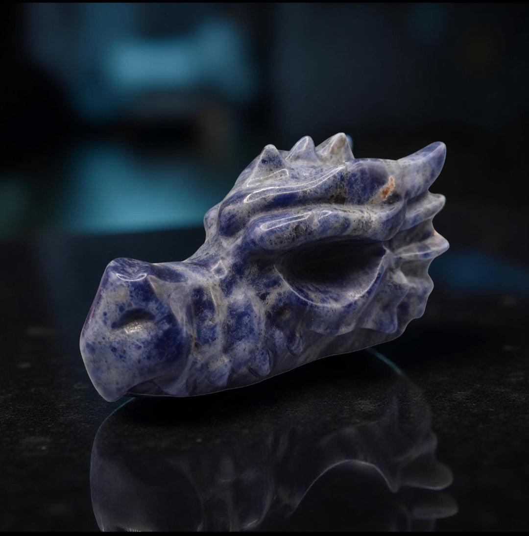 Sodalite Dragon