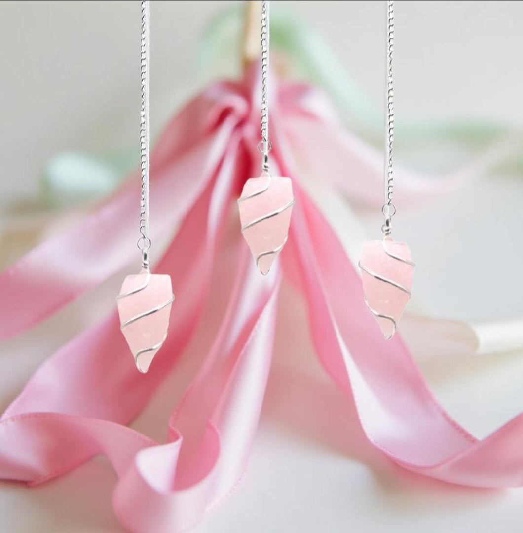 Rose Quartz Pendulum