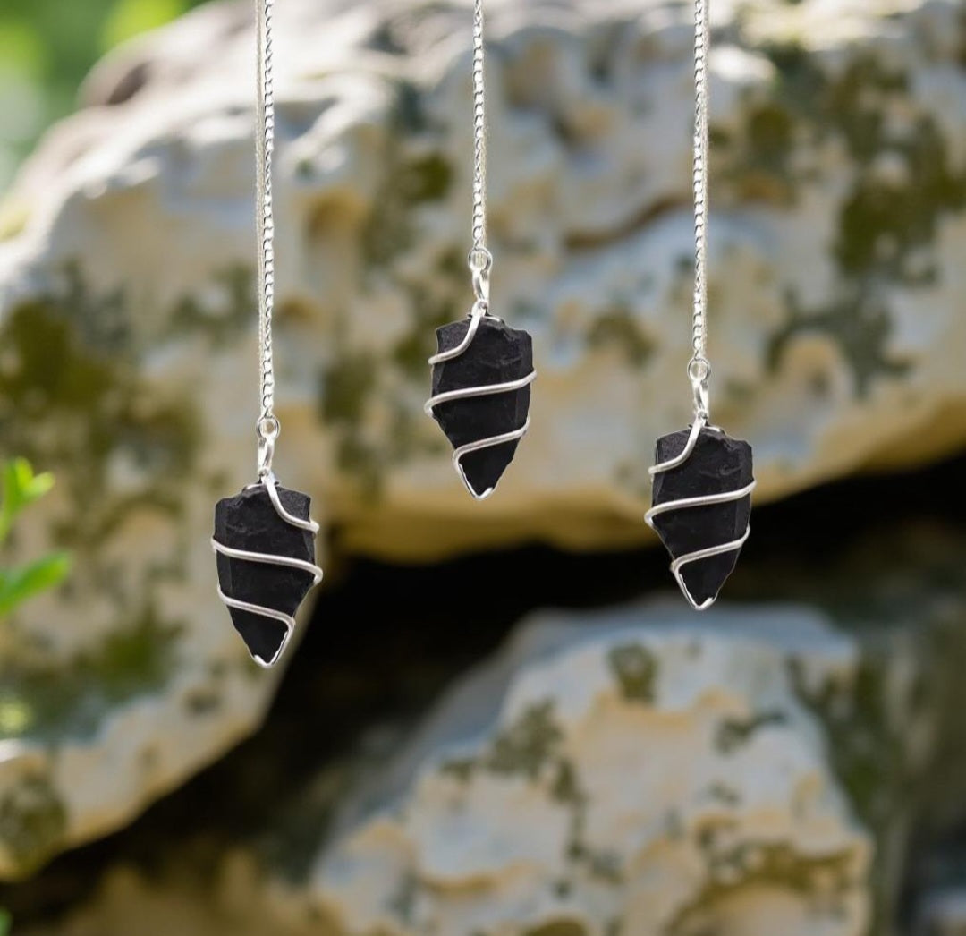 Black Obsidian Pendulum