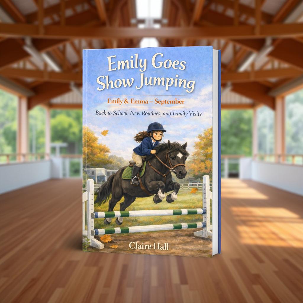Emily Goes Show Jumping: Emily and Emma’s September, Back to School, New Routines, and Family Visits