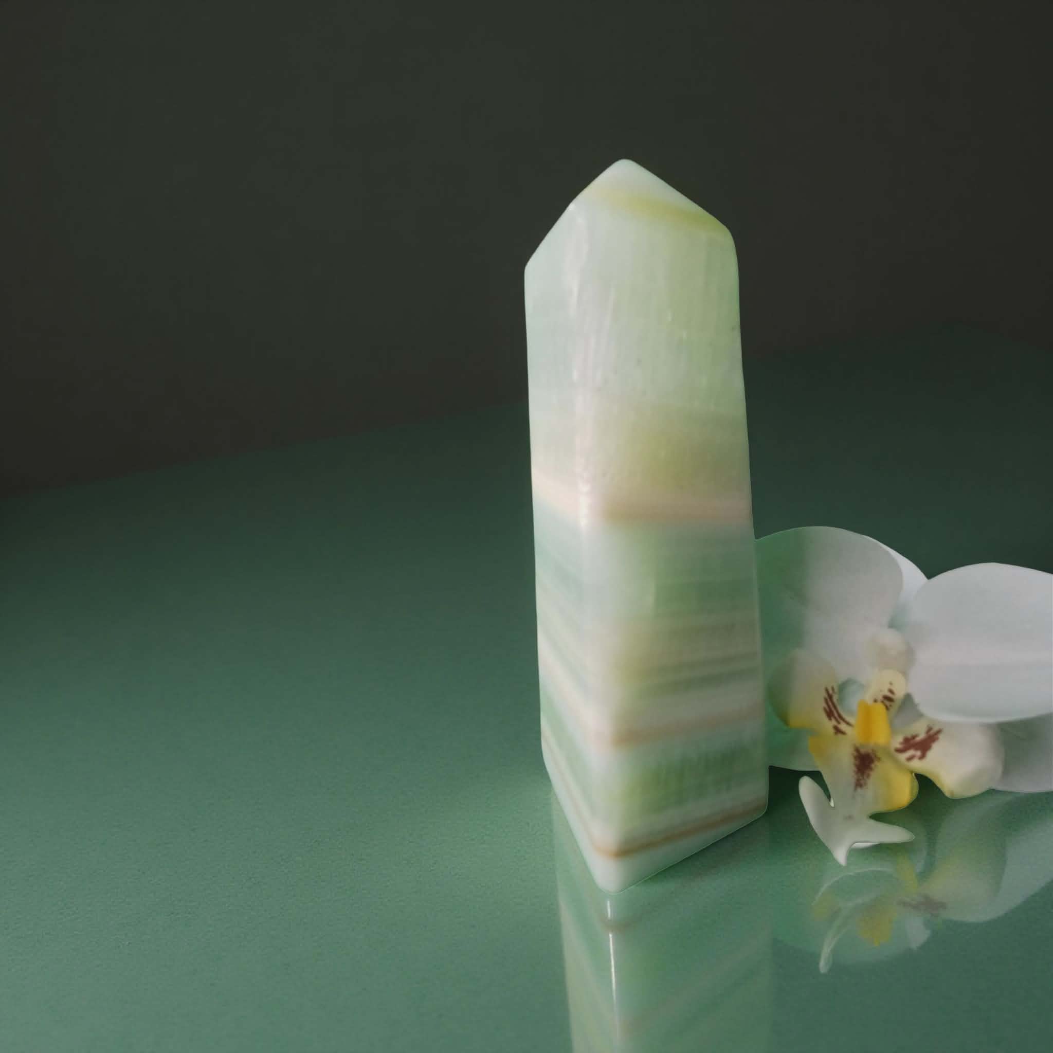 Pistachio Calcite 🌺