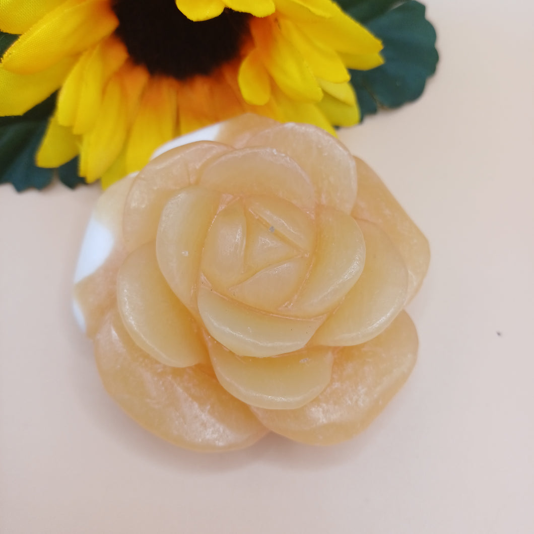 Orange Calcite Rose