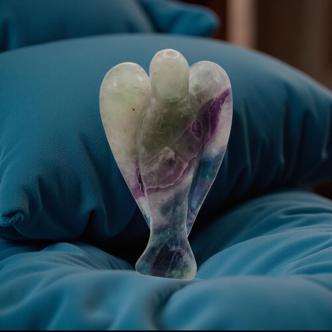 Rainbow Fluorite Angel
